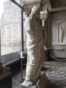 Damaged Statue of Christ