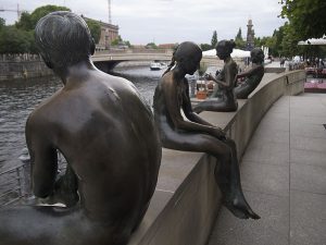 Statues on the Spree