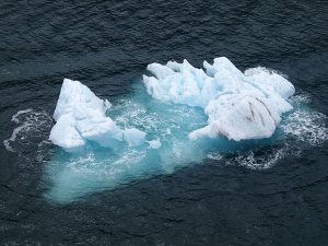 Iceberg in Prins Christian Sund