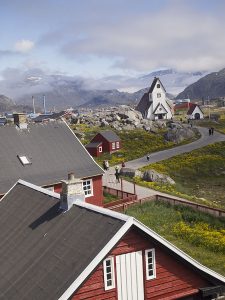 Nanortalik Church View